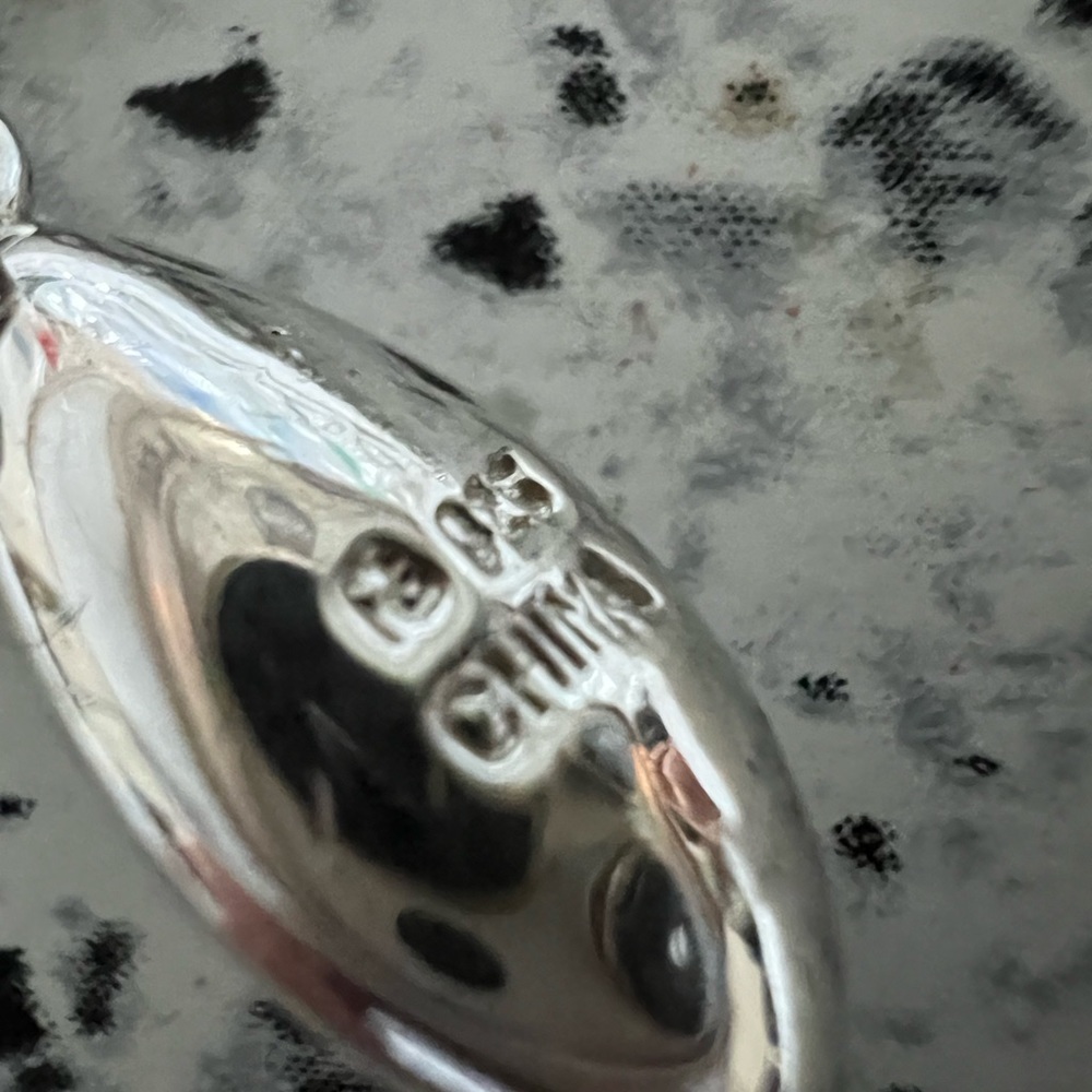 String Silver 925 Stamped Beautiful Necklace - image 4